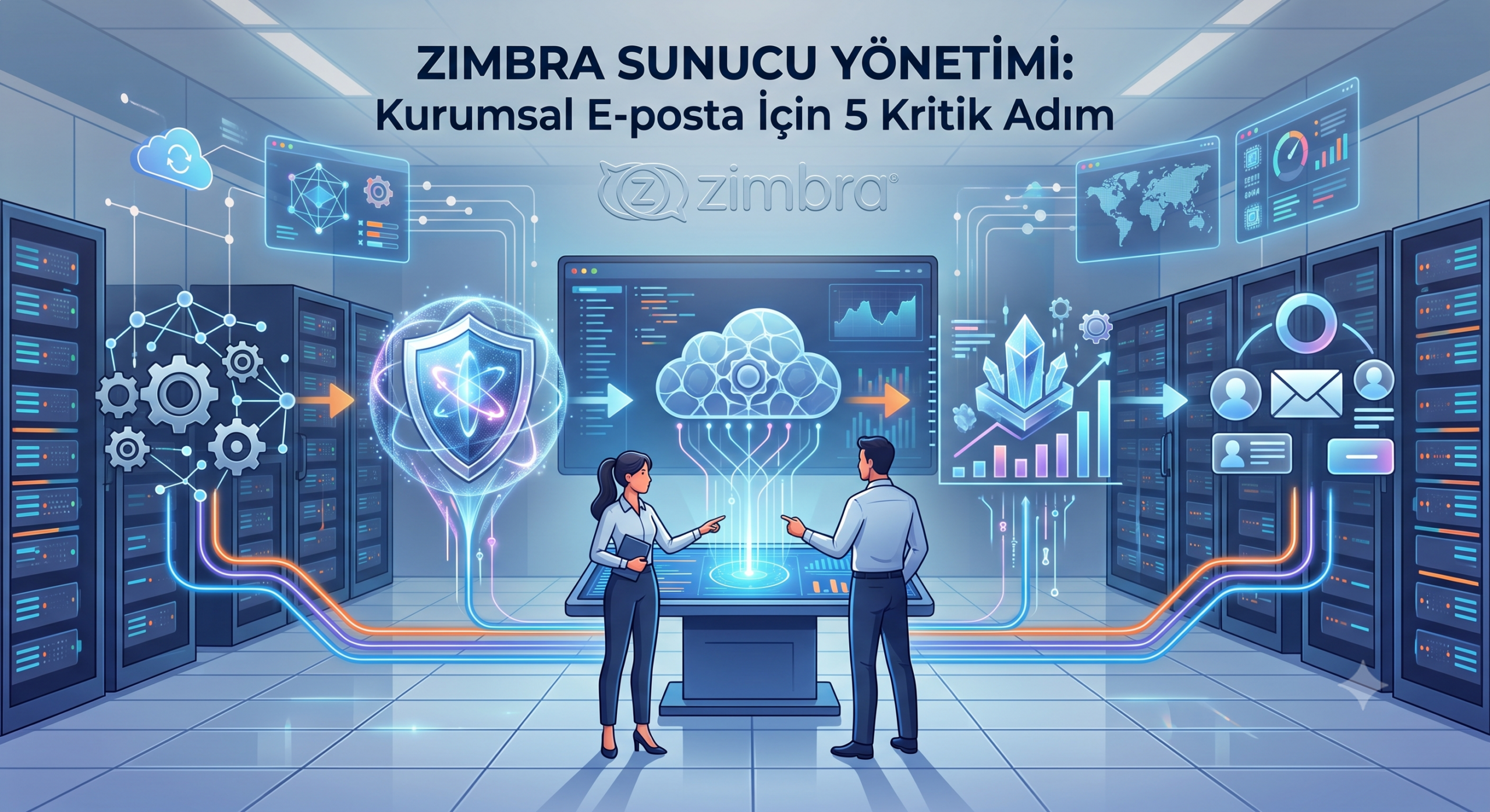 Zimbra Sunucu Yönetimi: Kurumsal E-posta İçin 5 Kritik Adım